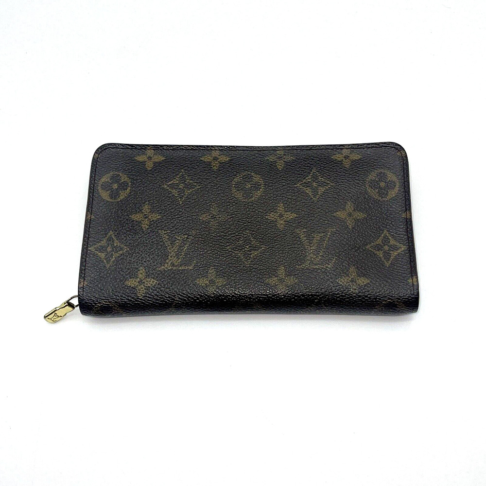 Authentic Louis Vuitton Monogram Zippy Zip Around Long Wallet Purse Vintage - Picture 14 of 14